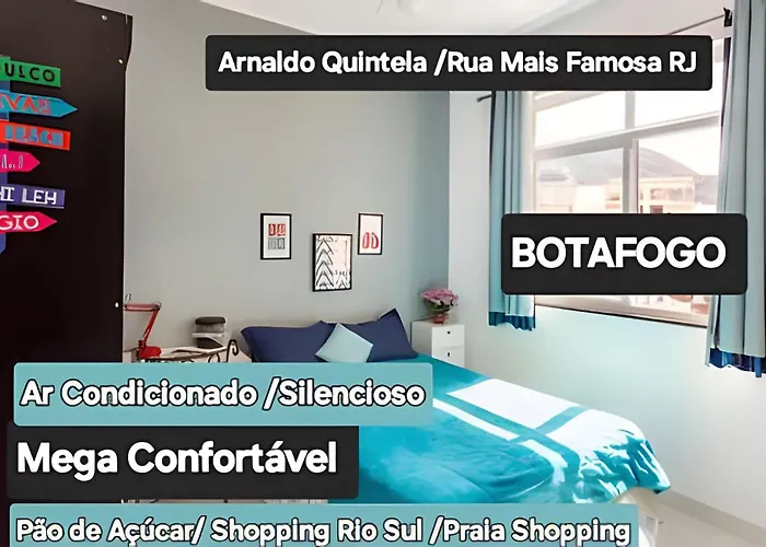 Perto Da Praia | Apartamento Equipado | Ar Condicionado Rio de Janeiro